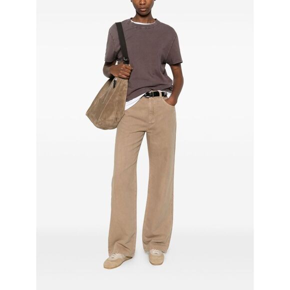 Brunello Cucinelli Women Cotton And Linen Blend Trousers - Picture 2 of 5